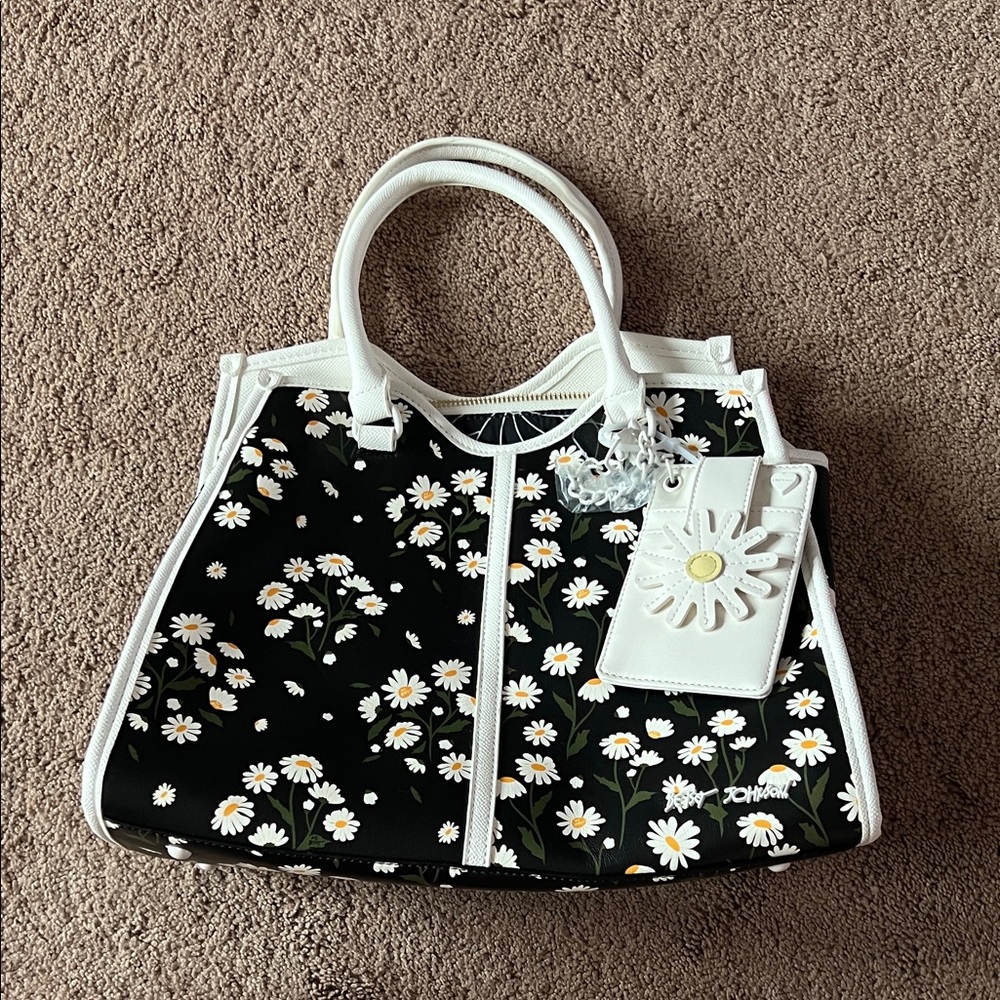 Betsey Johnson XOLINDIE Daisy Print Tote